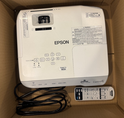 Epson powerlite 965h - epson, hdmi